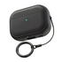 Zebana ZB-AP9 Airpods 4. Nesil Classic Deri Airpods Kılıfı (Halka Askı Dahil) - Siyah