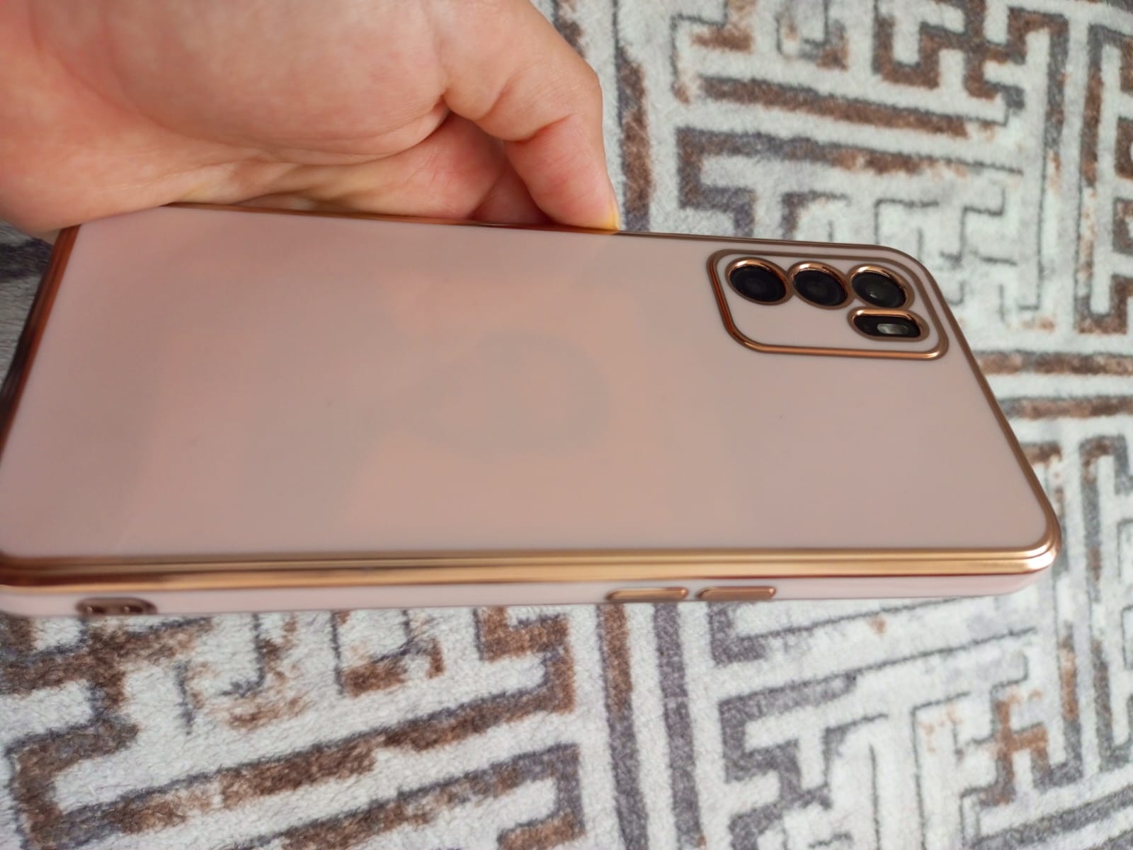 Xiaomi - Mi 11T Pro Zebana Golden Silikon Kılıf - Siyah