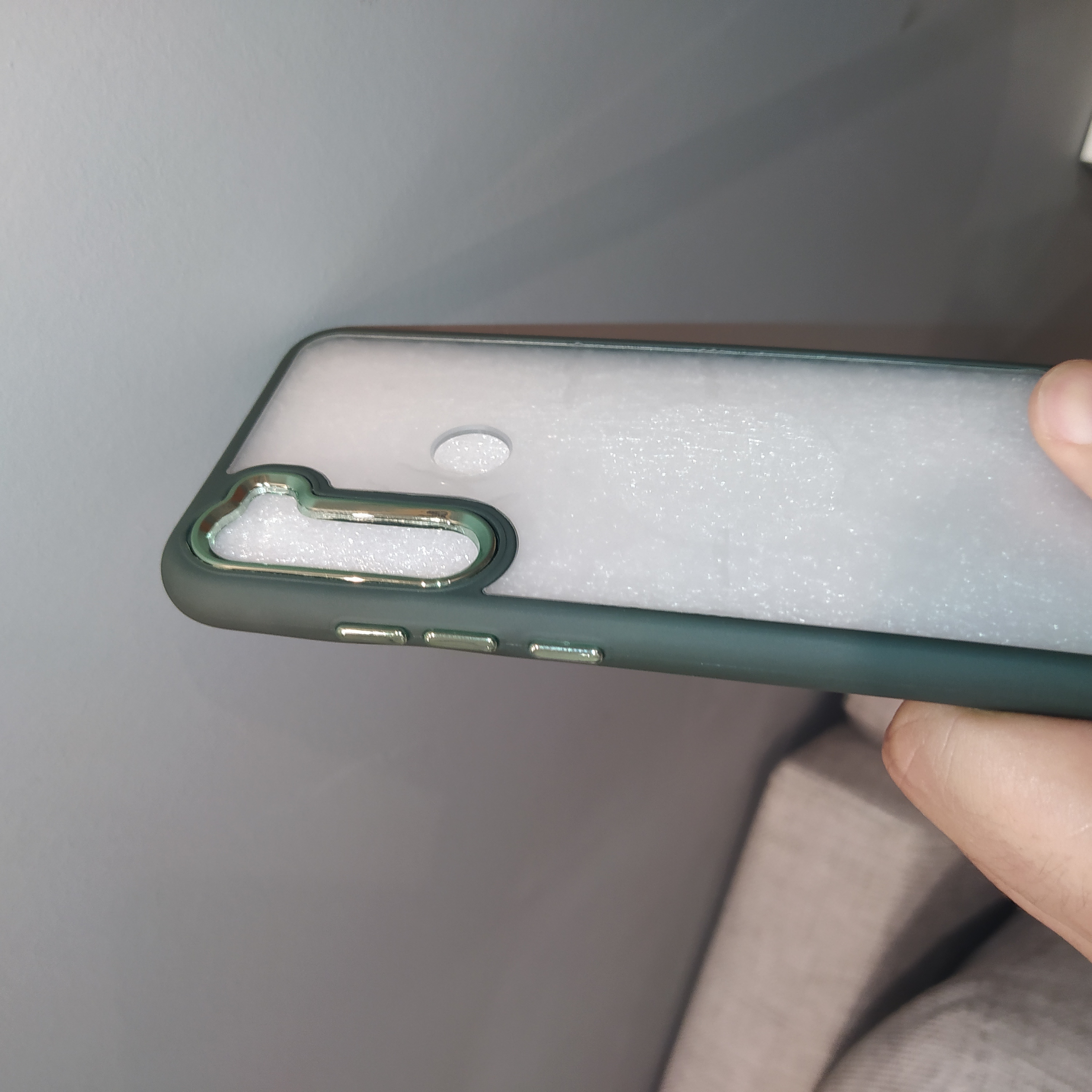 Oppo - A96 4G Guard Kamera Korumalı Silikon Kılıf - Kırmızı