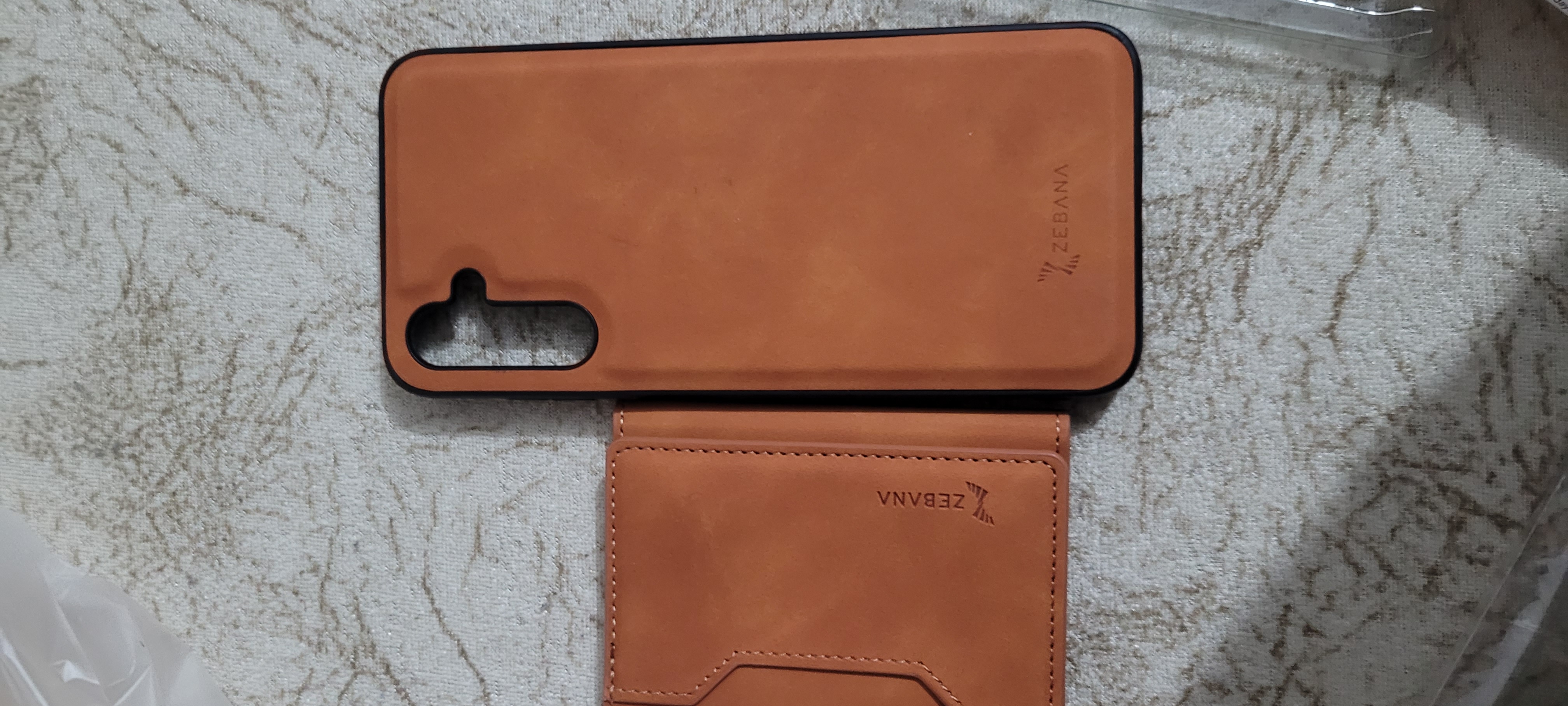 Samsung - Galaxy A06 Zebana 2in1 Elite Class Cüzdanlı Deri Kılıf - Siyah