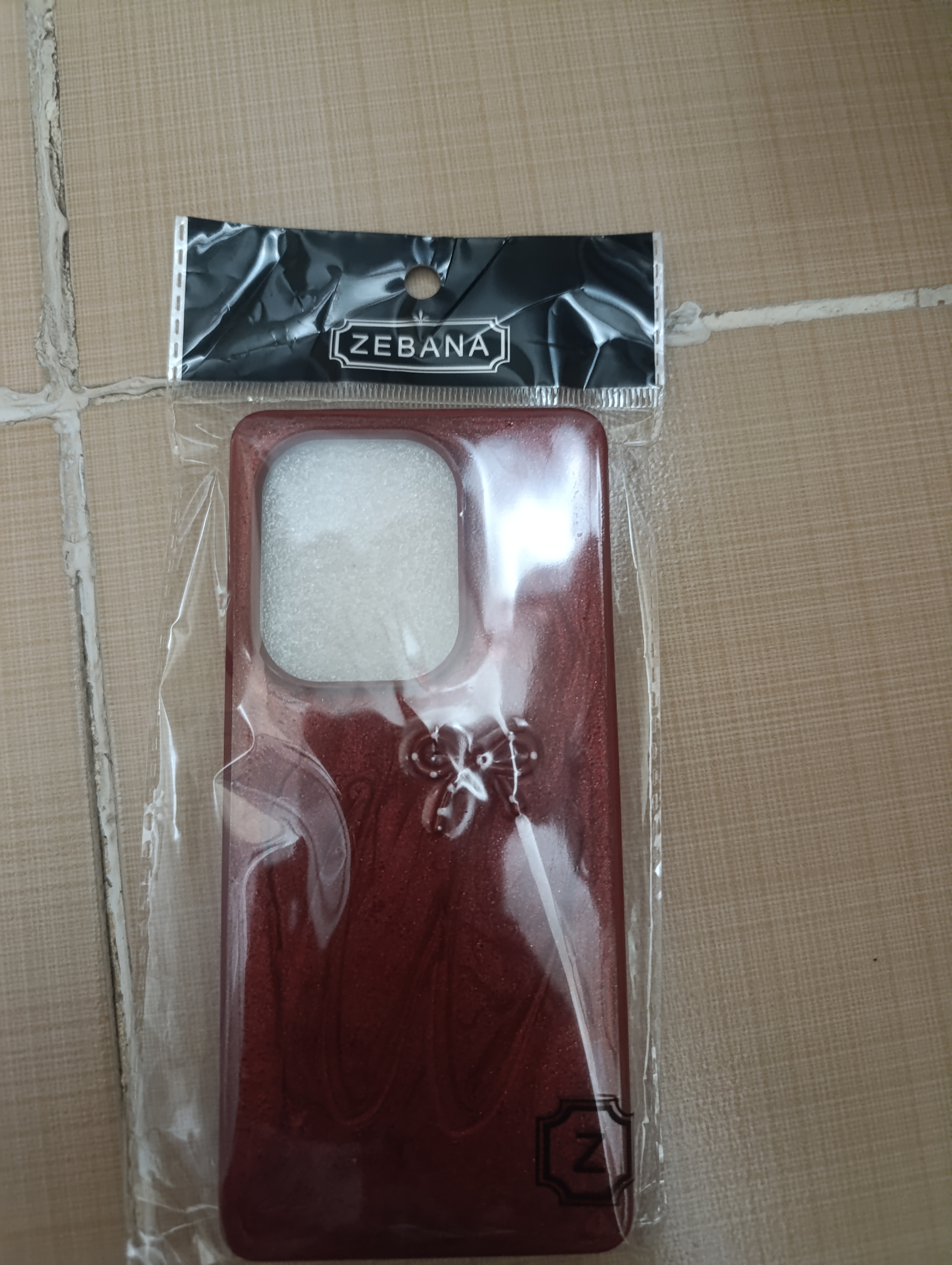 Samsung - Galaxy S25 Plus Zebana Fionka Silikon Kılıf - Kırmızı