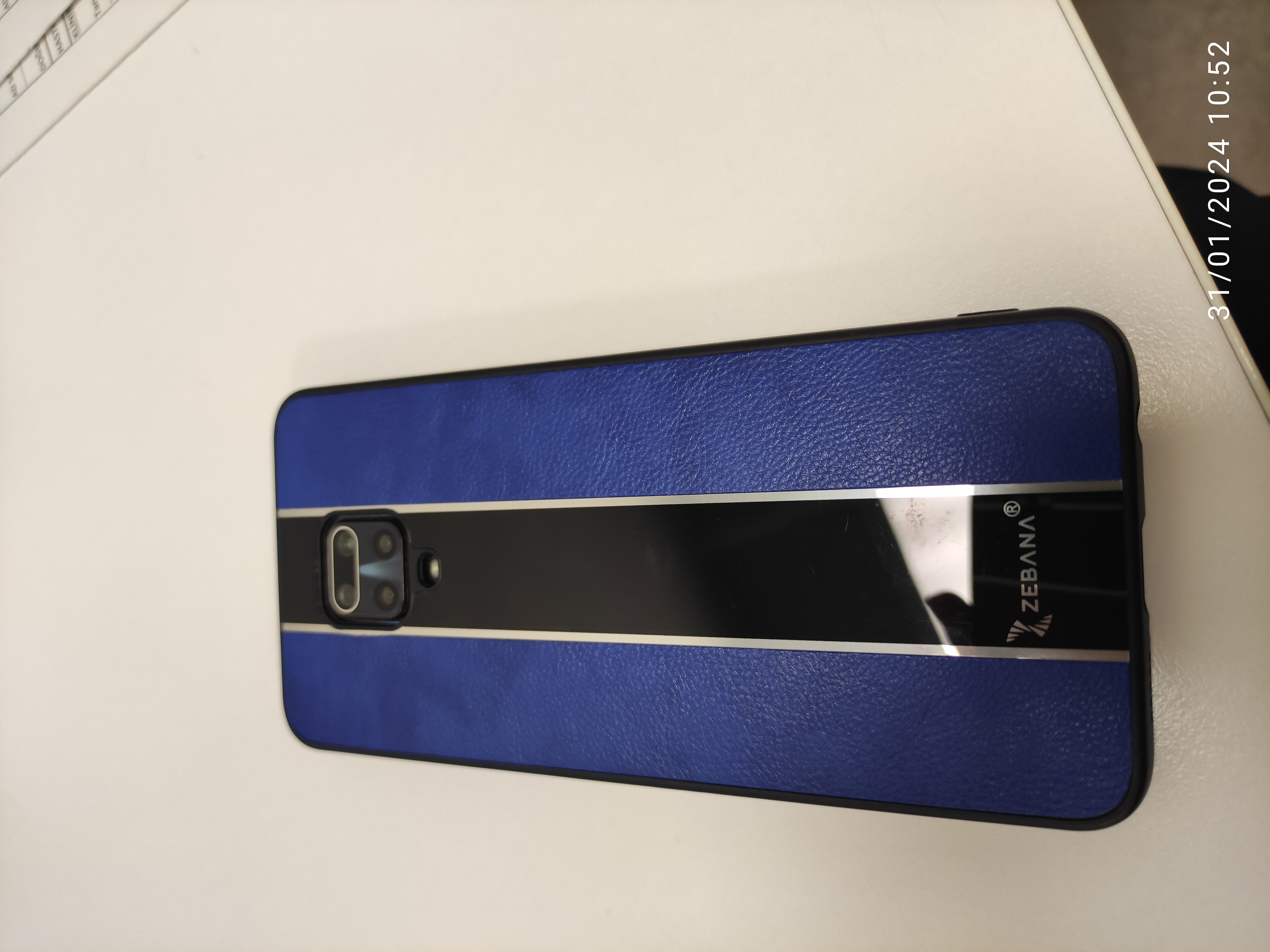 Huawei - Y8p Zebana Premium Deri Kılıf - Yeşil