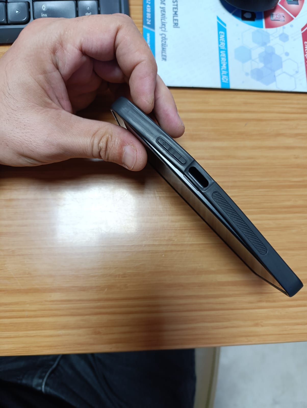 Samsung - Galaxy M02S Zebana Lens Deri Kılıf - Kahverengi