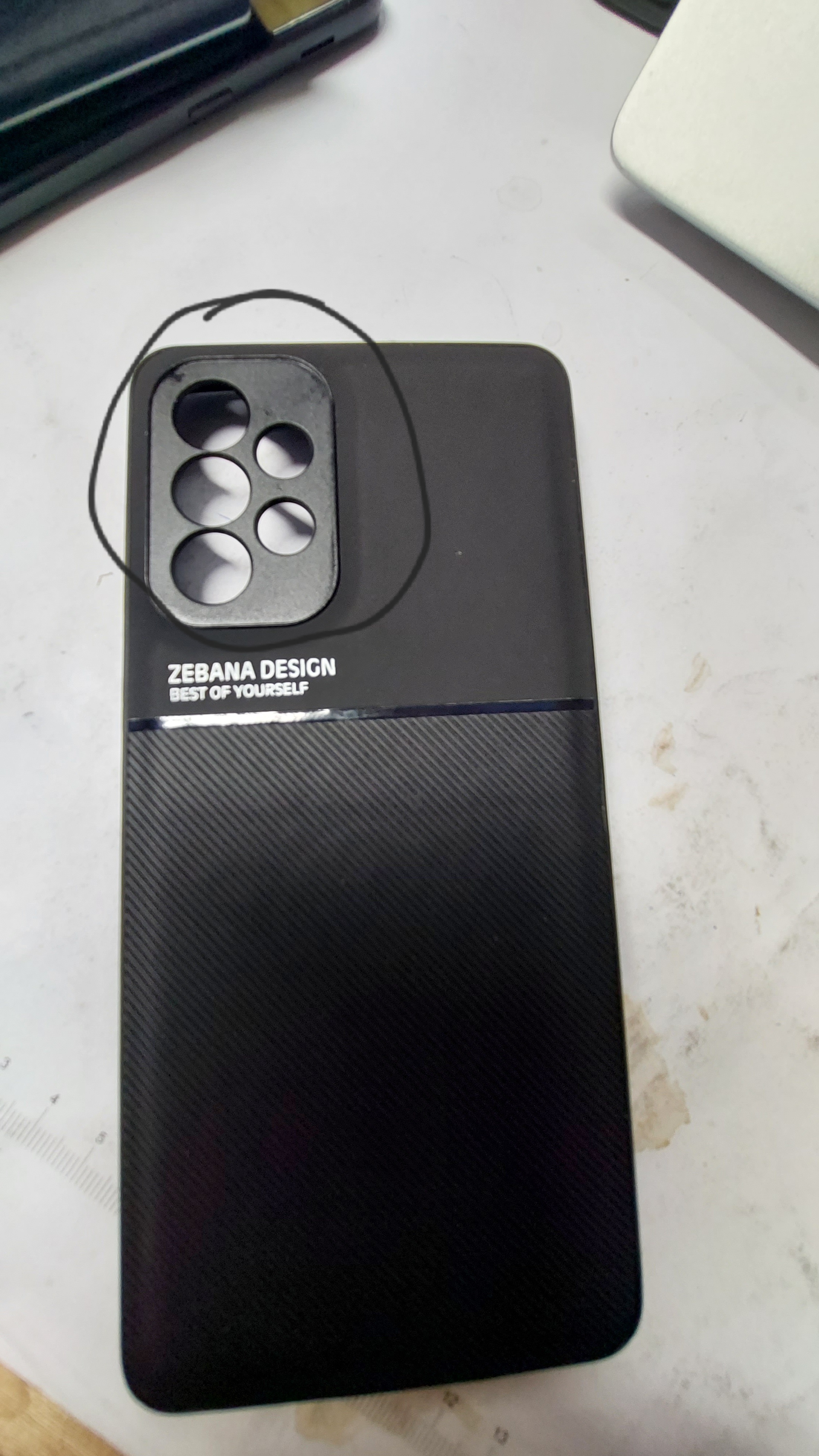 Samsung - Galaxy M10 Zebana Design Silikon Kılıf - Kırmızı