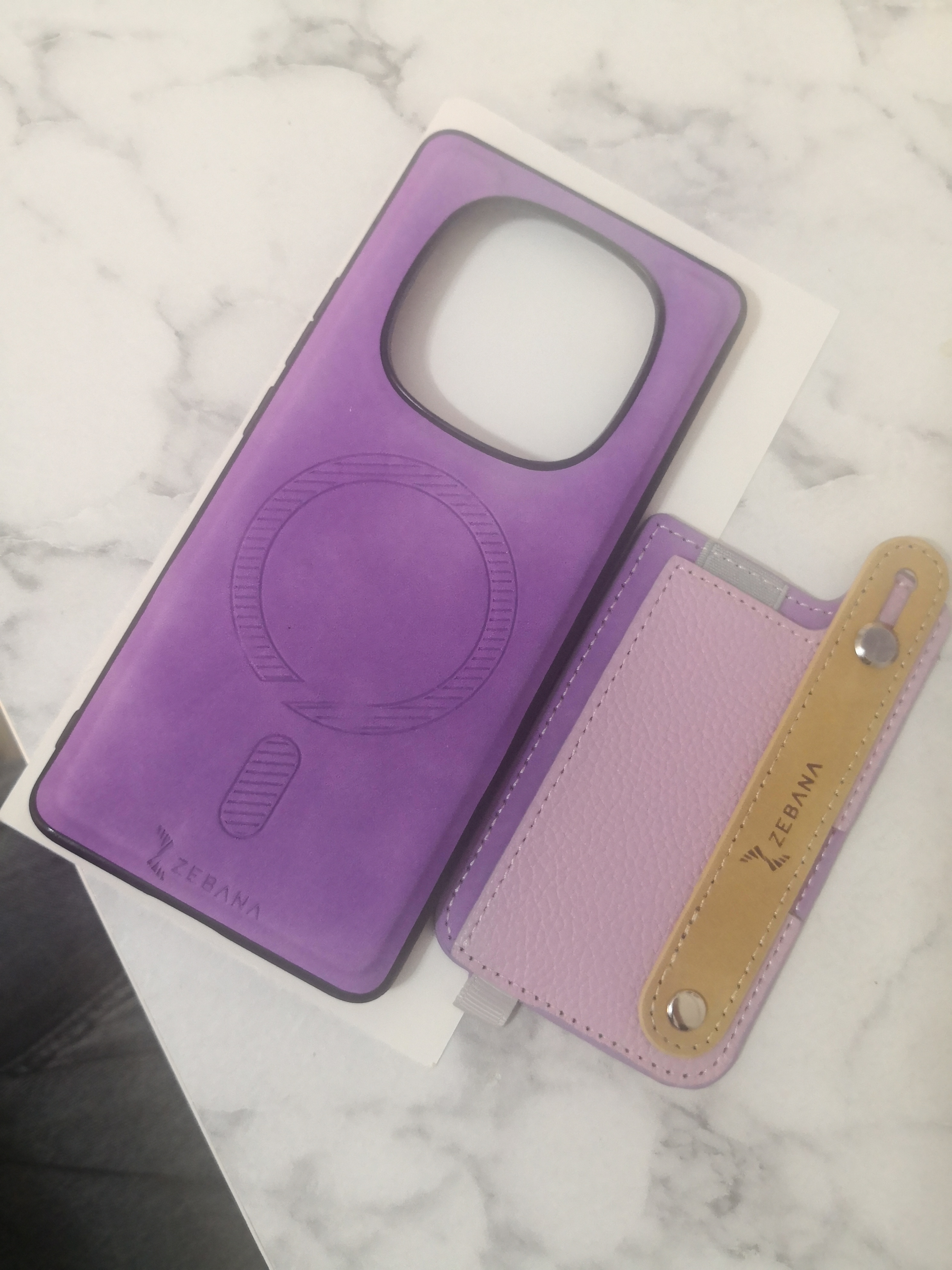 Xiaomi - Redmi Note 14 Pro Plus 5G Zebana M-safe 2in1 Kartlıklı Best Deri Kılıf - Siyah