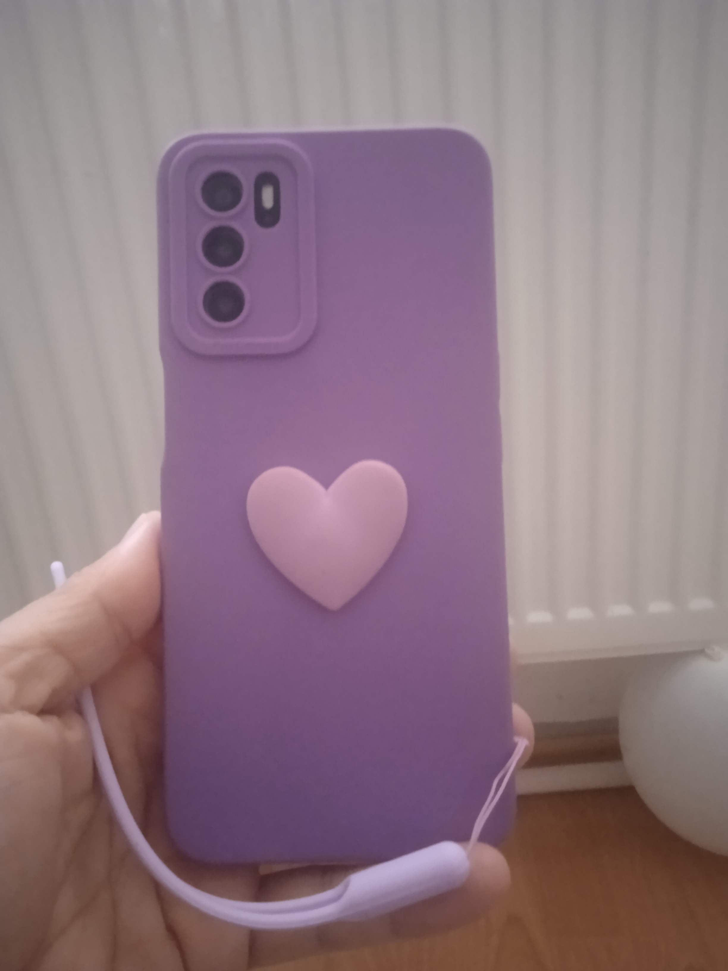 Samsung - Galaxy A53 5G Zebana Kalpli Love Silikon Kılıf - Açık Mavi