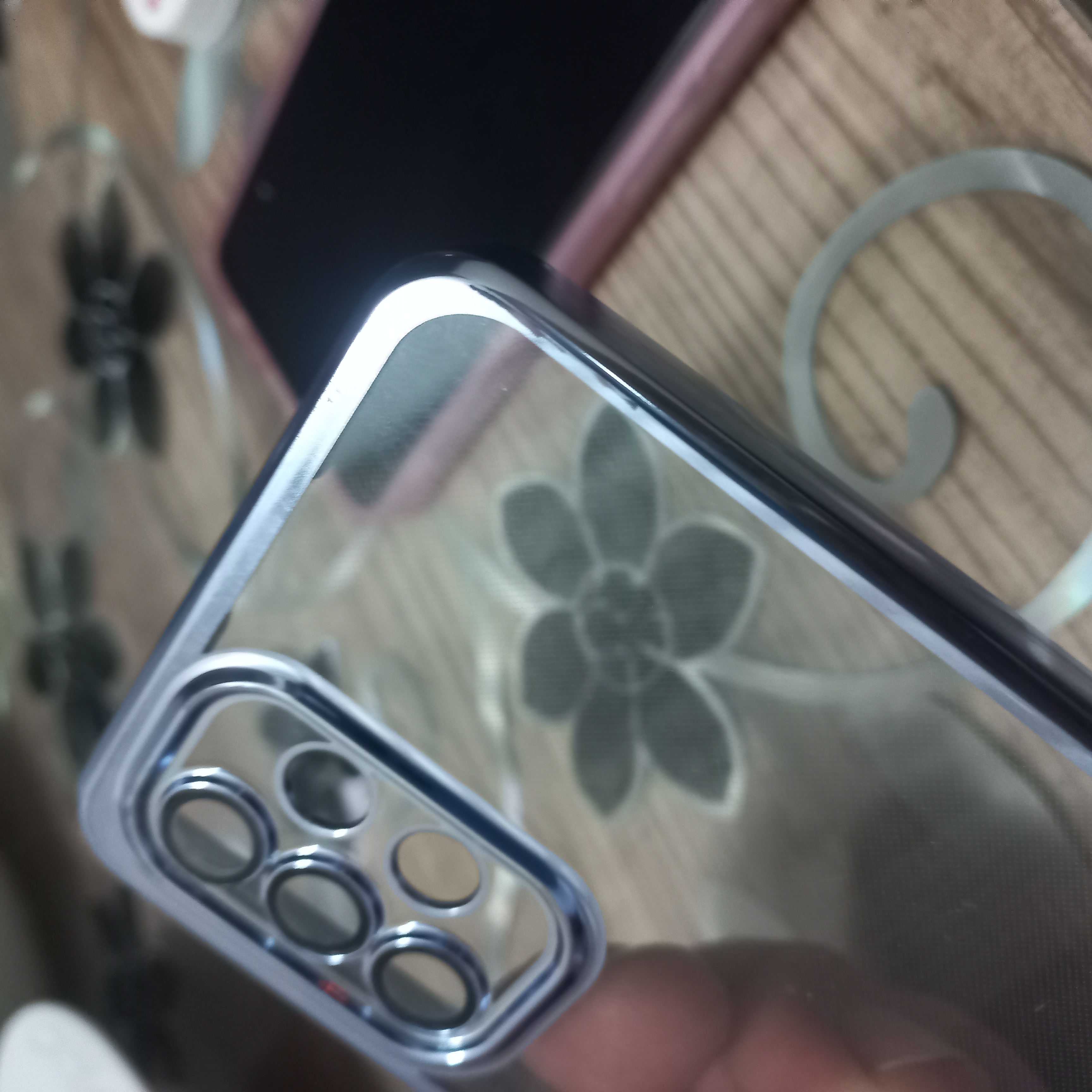 Samsung - Galaxy A04S Zebana Glint Silikon Kılıf - Sierra Mavisi