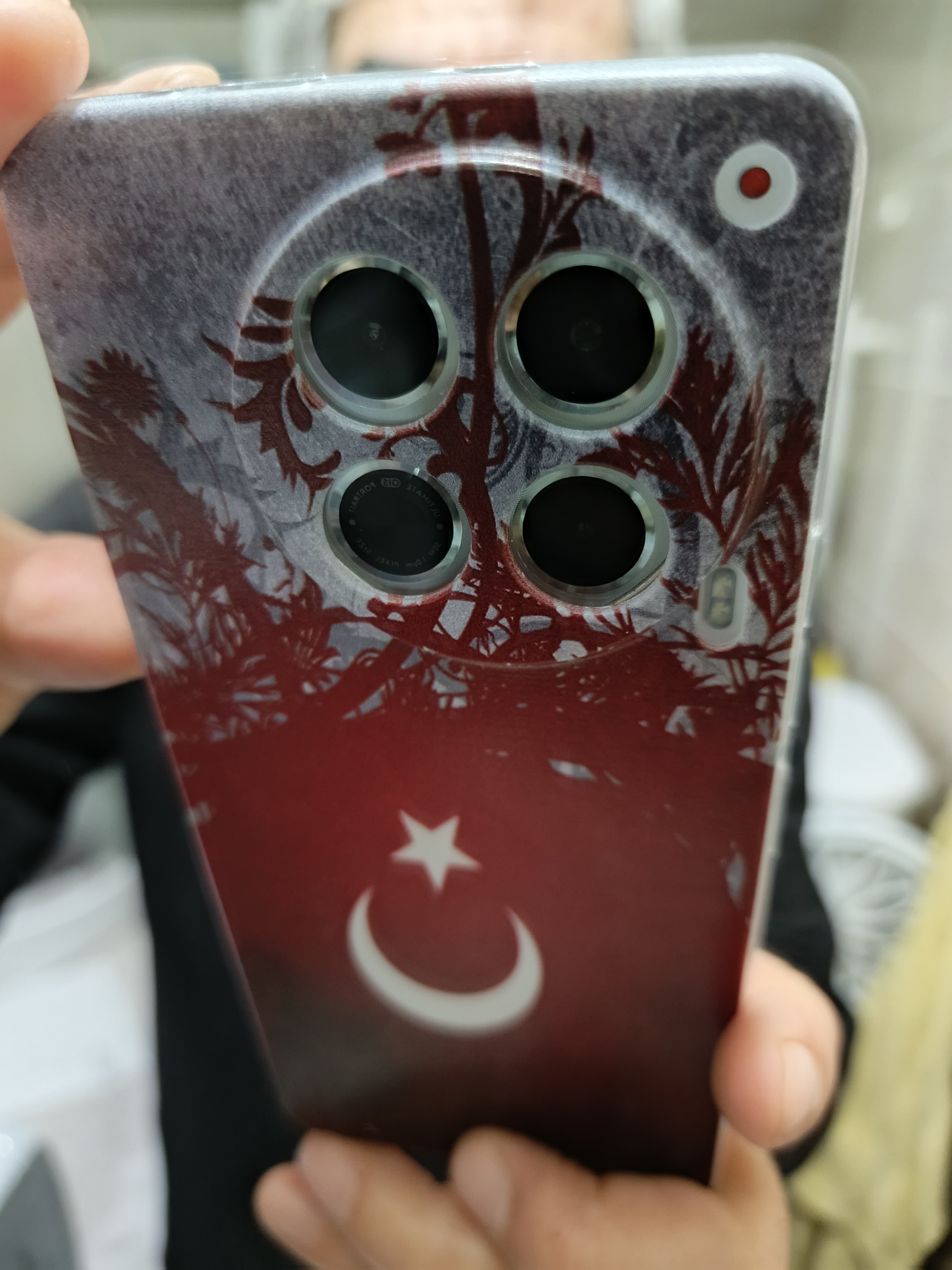Vivo - Y32 Türk Bayrağı Silikon Kılıf
