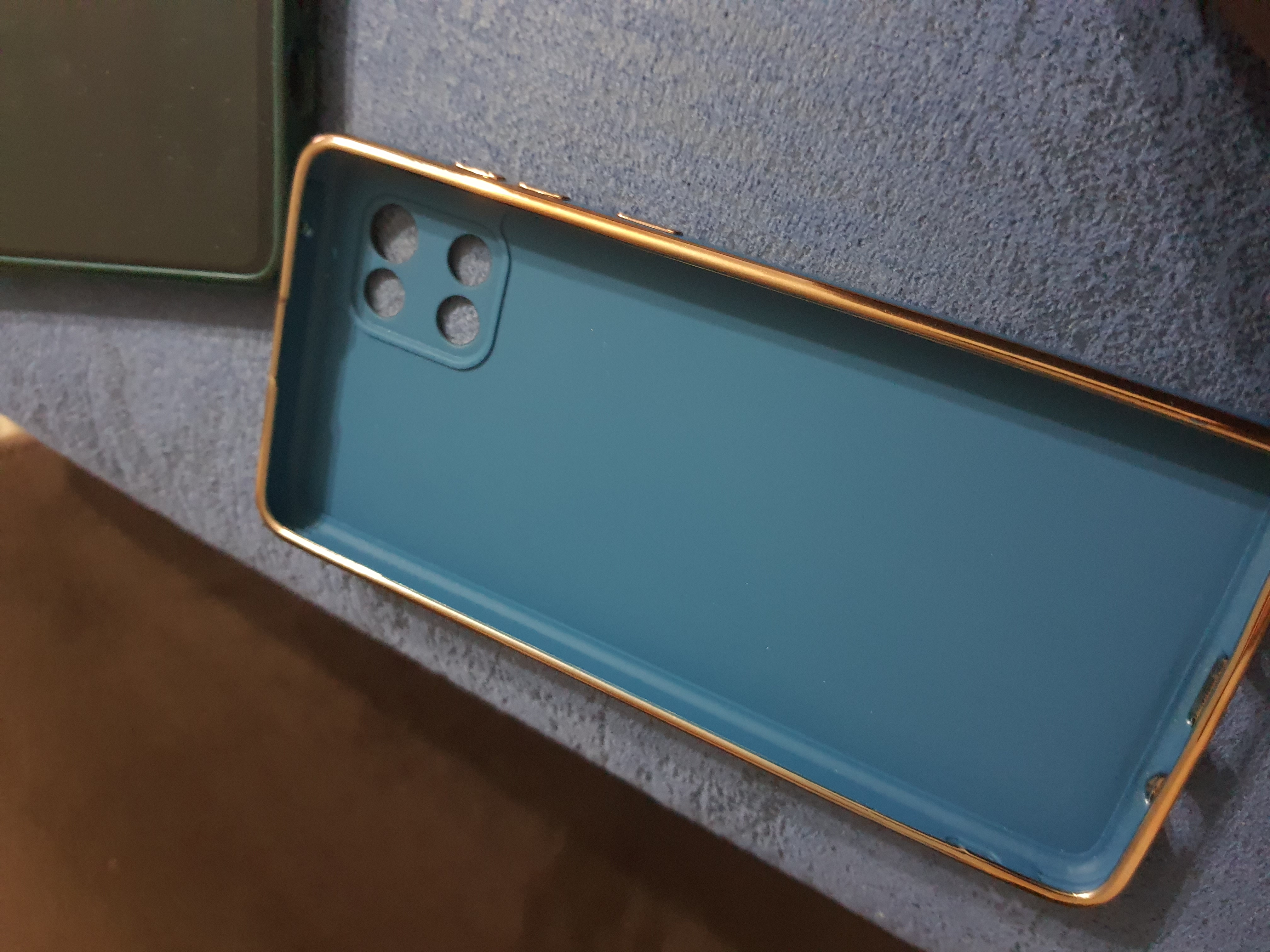 Xiaomi - Mi 11T Pro Zebana Golden Silikon Kılıf - Siyah