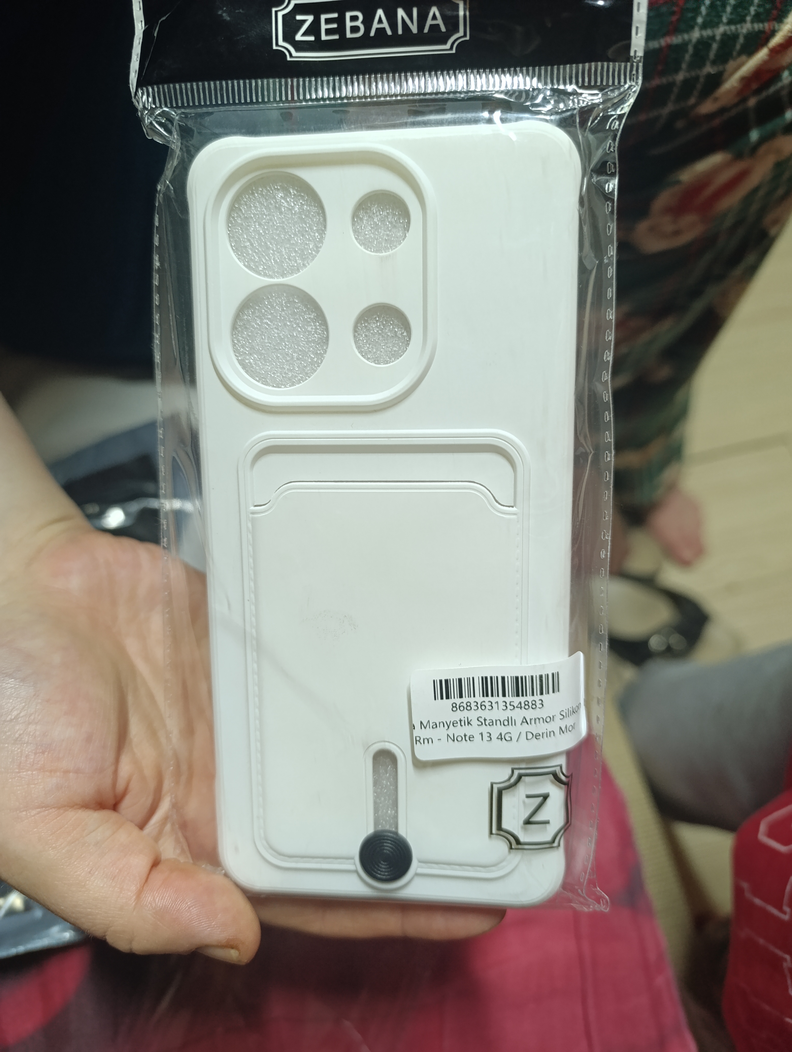 Samsung - Galaxy A04 Zebana Kartlıklı Sweet Yumuşak Silikon Kılıf - Rose Gold