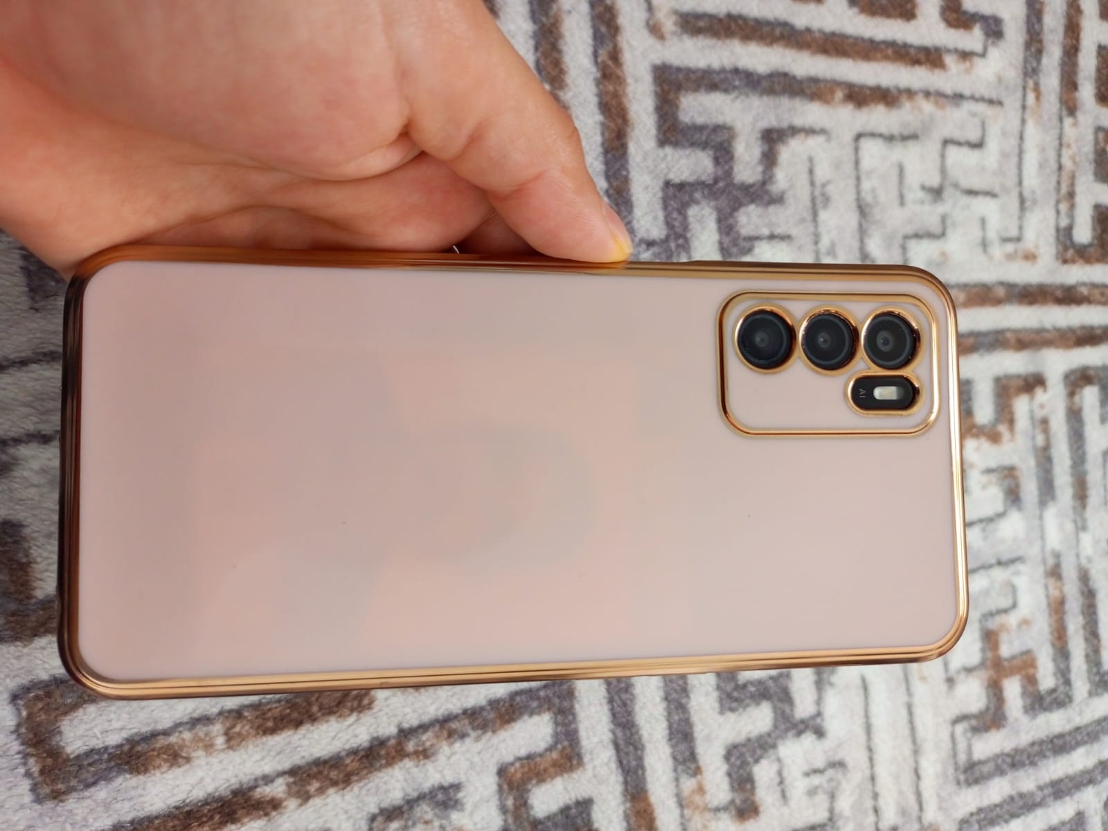 Xiaomi - Mi 11T Pro Zebana Golden Silikon Kılıf - Siyah