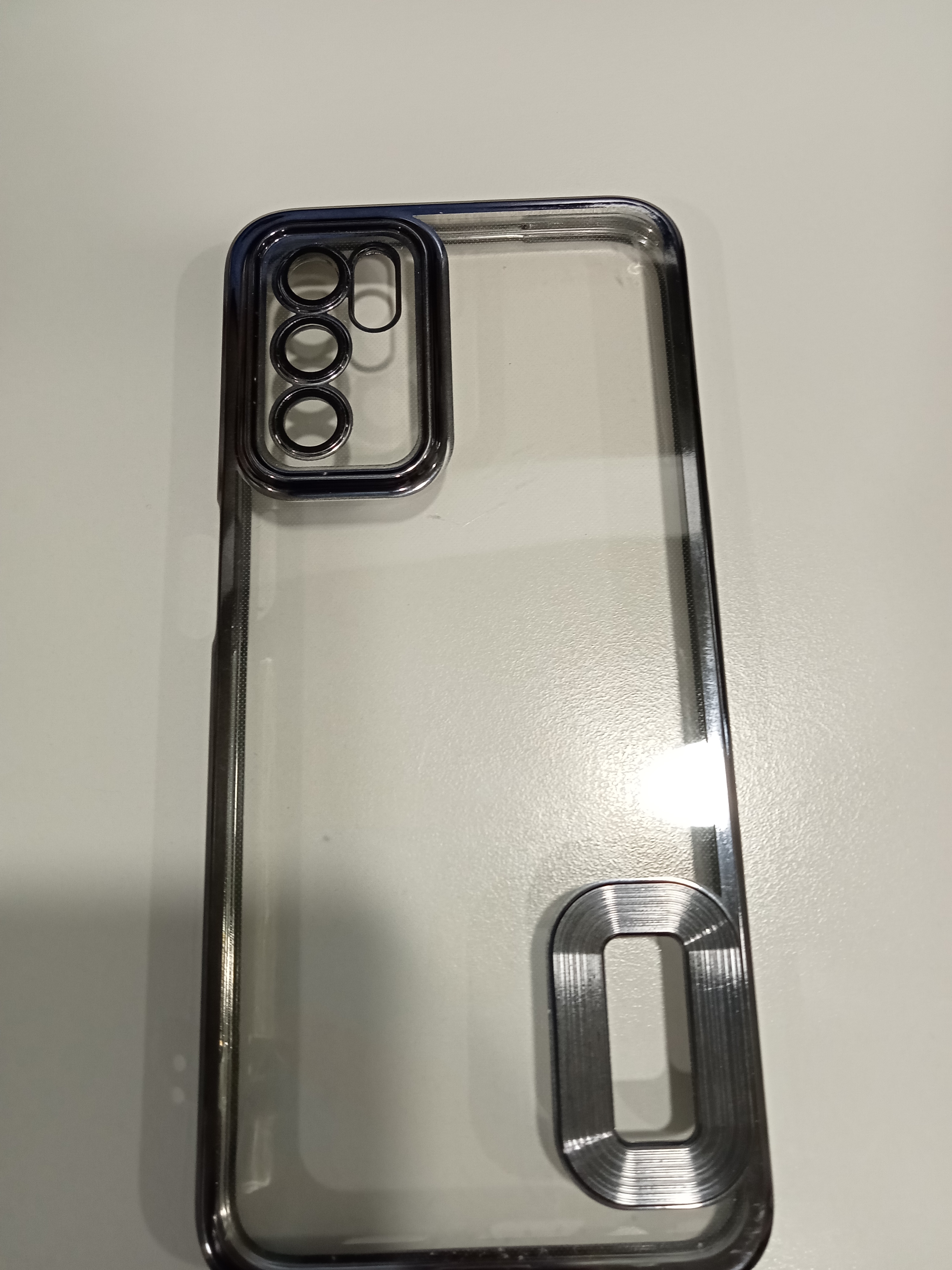 Samsung - Galaxy A04S Zebana Glint Silikon Kılıf - Sierra Mavisi