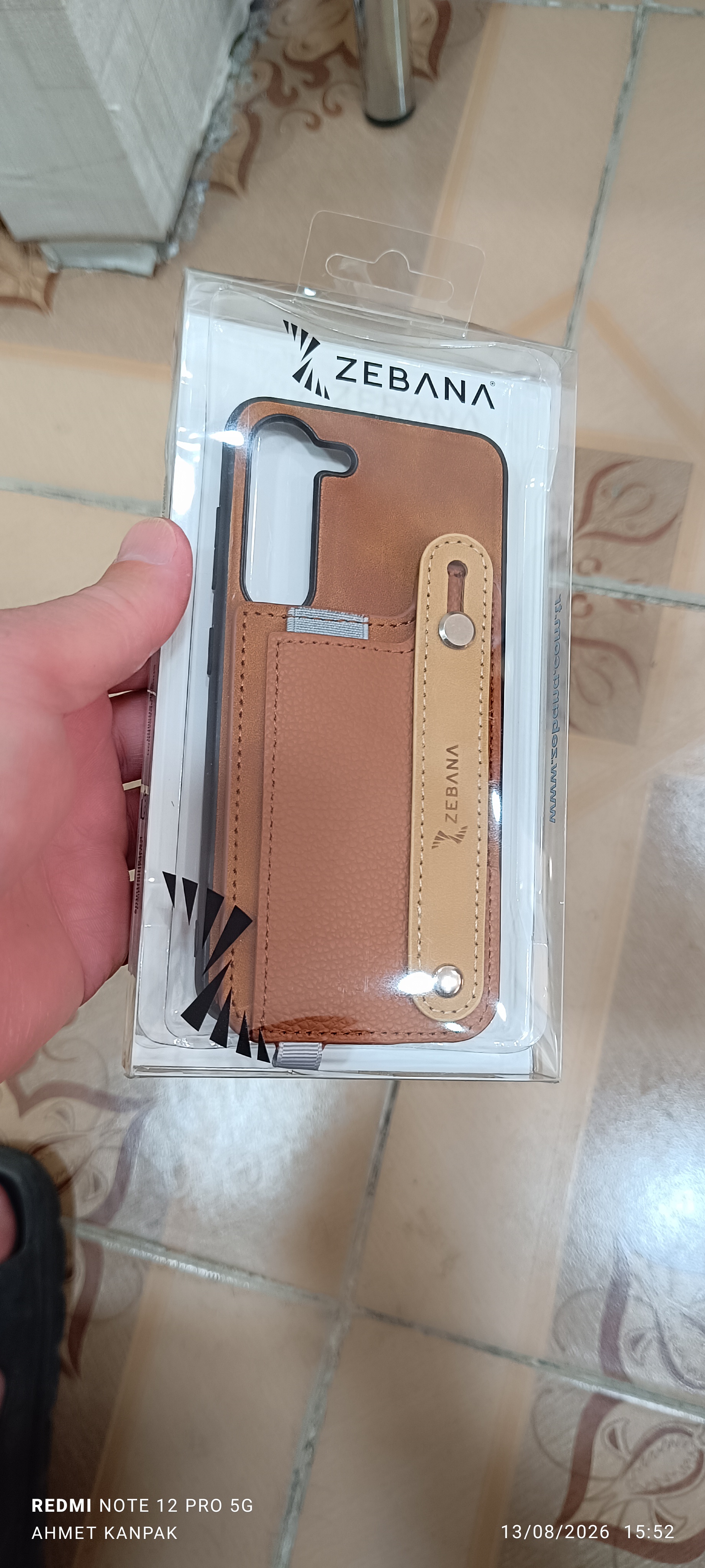 Xiaomi - Poco M6 Pro Zebana M-safe 2in1 Kartlıklı Best Deri Kılıf - Siyah