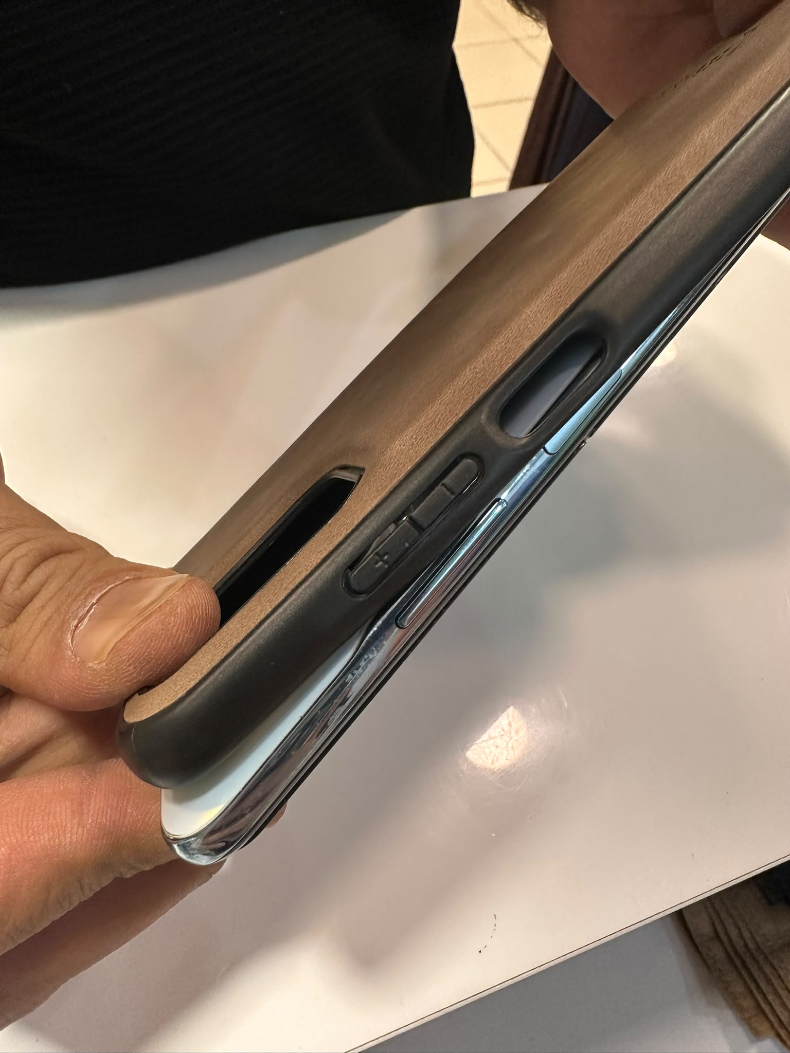 Samsung - Galaxy A16 Zebana 2in1 Elite Class Cüzdanlı Deri Kılıf - Siyah