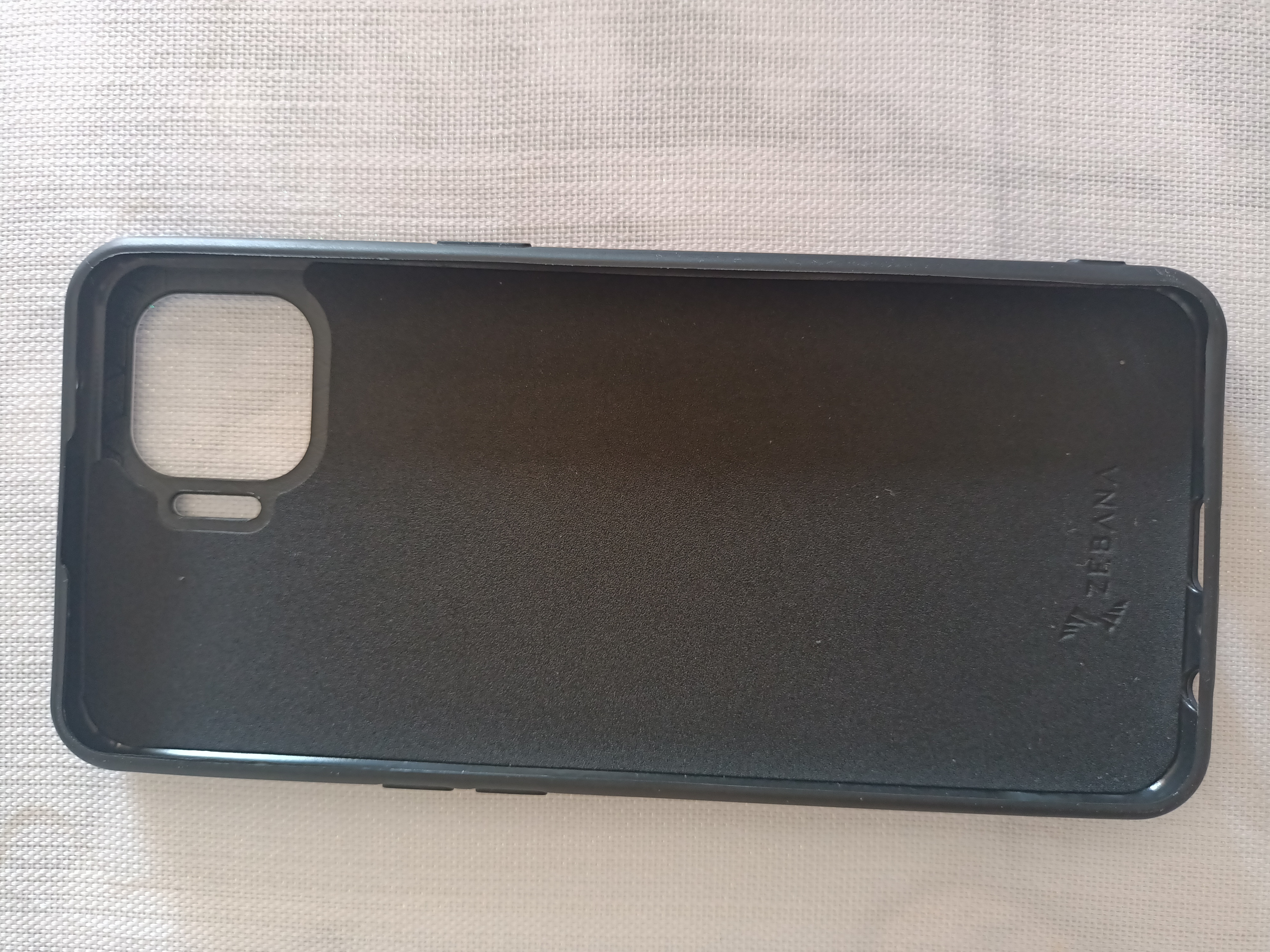 Samsung - Galaxy A53 5G Zebana Metal Mitras Kılıf (Silikon Kenar) - Mavi