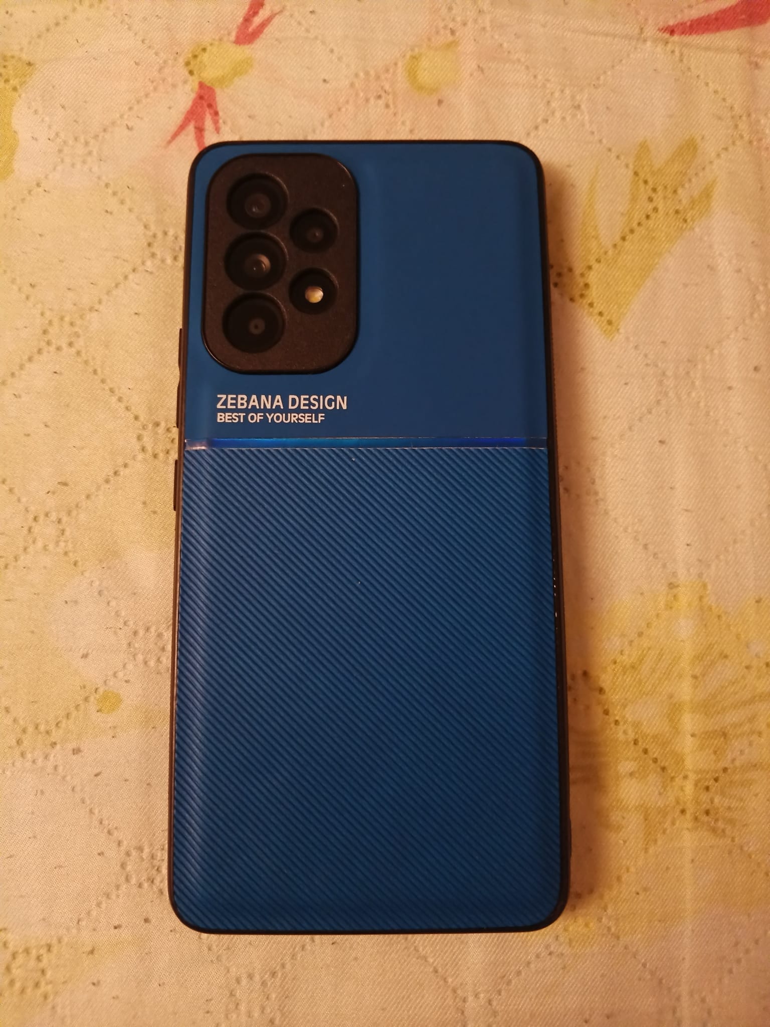Samsung - Galaxy M10 Zebana Design Silikon Kılıf - Kırmızı