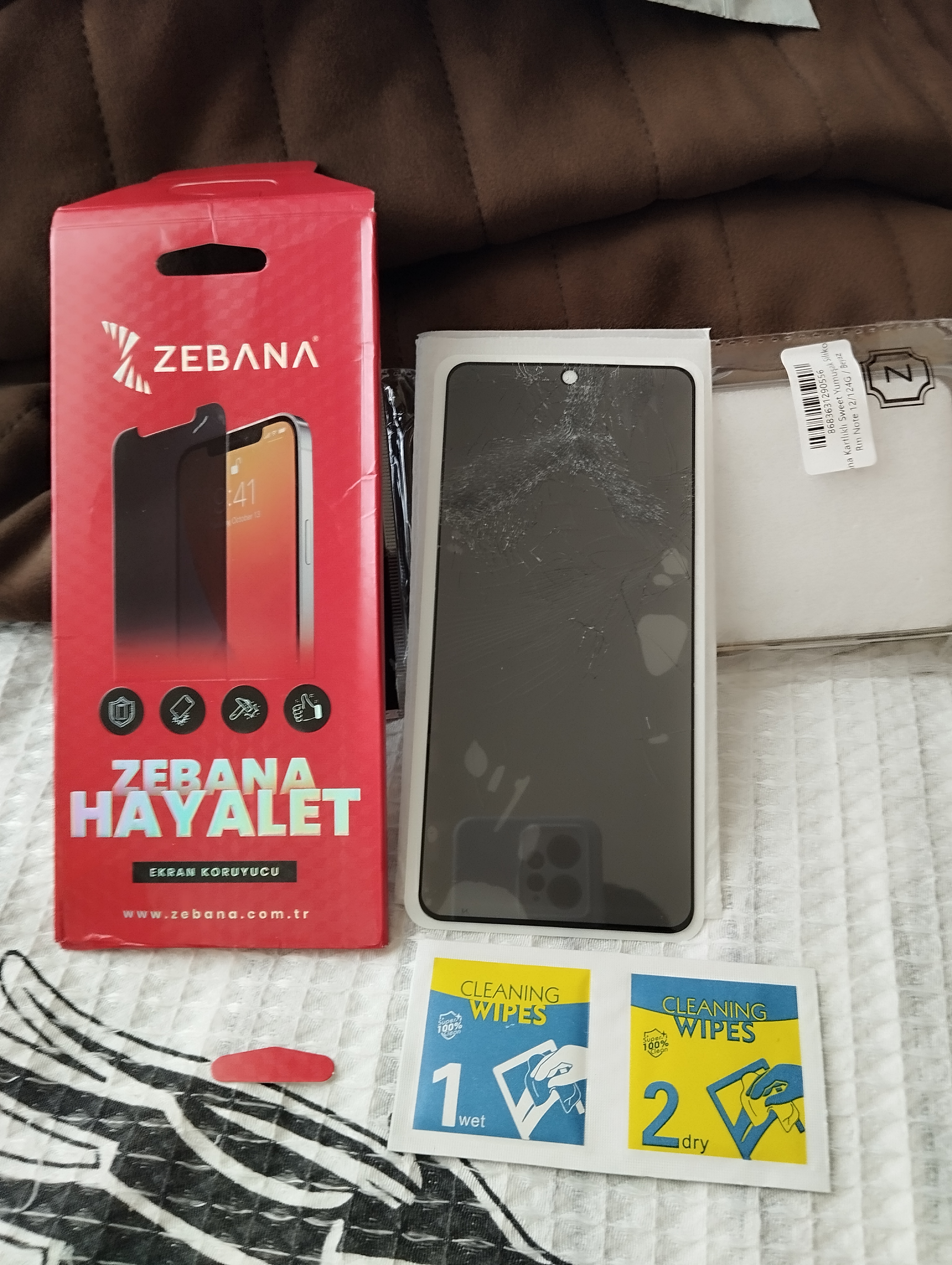 Samsung - Galaxy A33 5G Tam Kaplayan Zebana Hayalet Ekran Koruyucu - Siyah