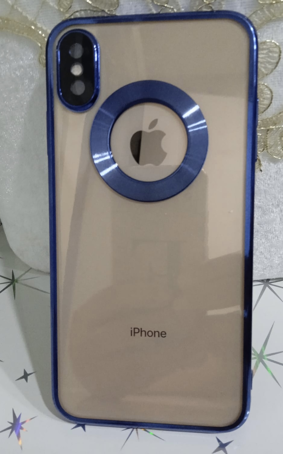 Samsung - Galaxy A04S Zebana Glint Silikon Kılıf - Sierra Mavisi